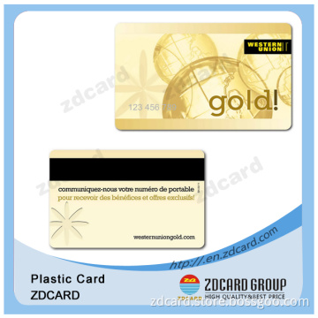 Plastic Chip Cards/Magnetic Stripe / Embossed Number Cards (ZD 223)